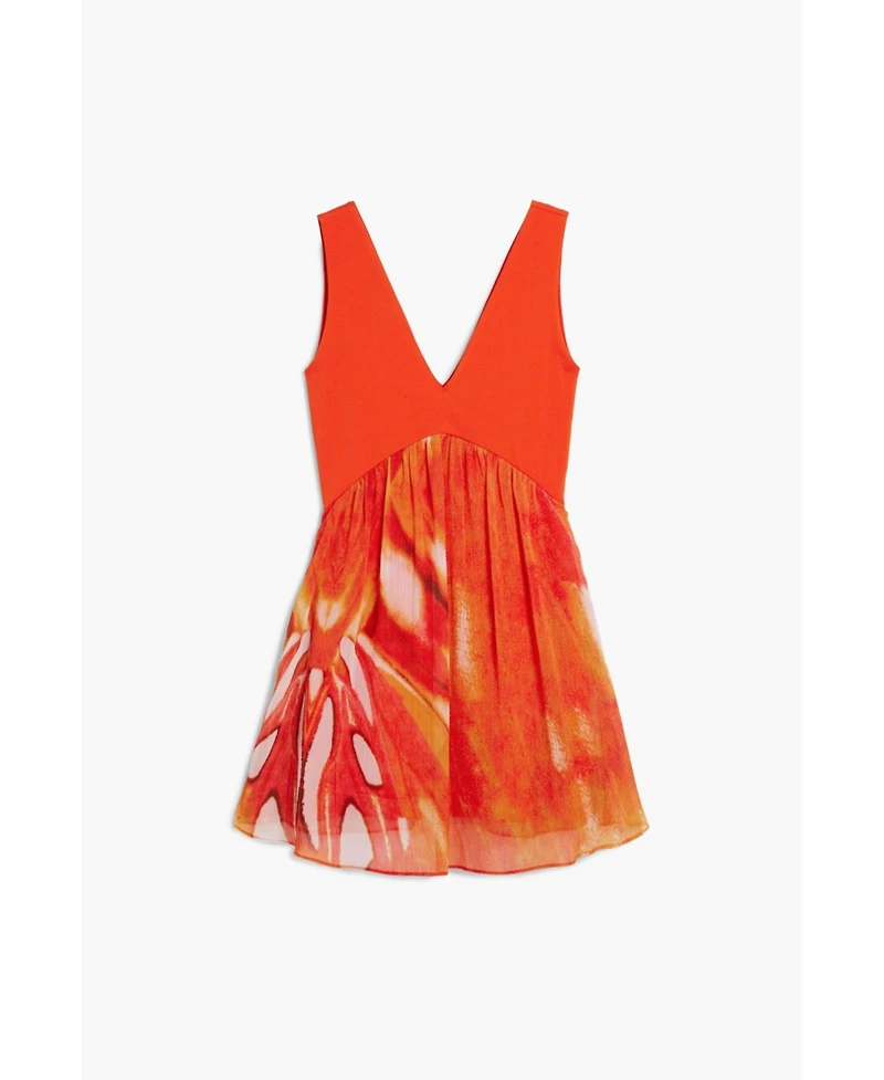 Desigual Women's Short dress with ethnic print