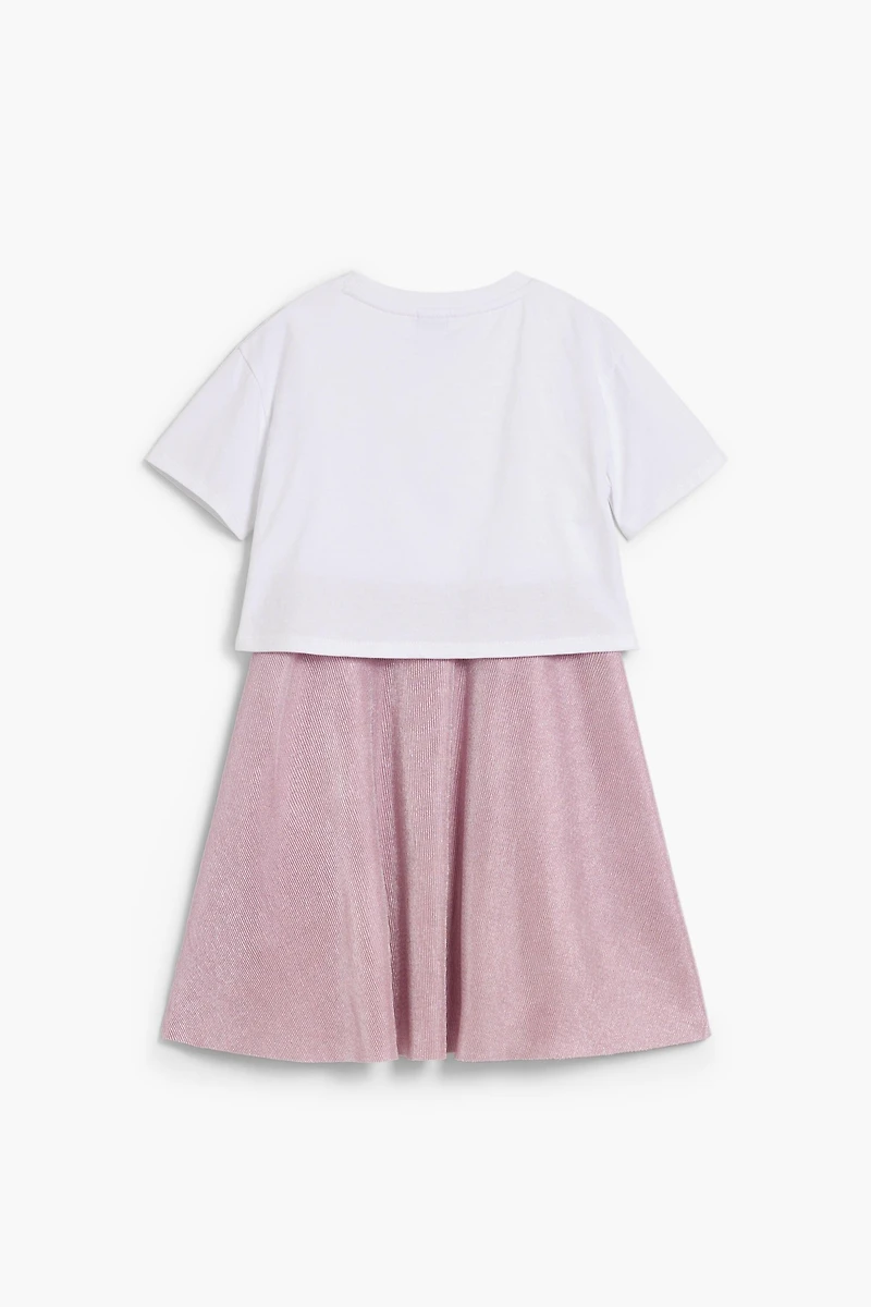 Desigual Girls 2-in-1 Heart Dress