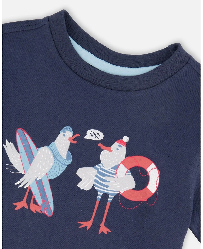Deux par Deux Little Boys Cotton Short Sleeve T-Shirt