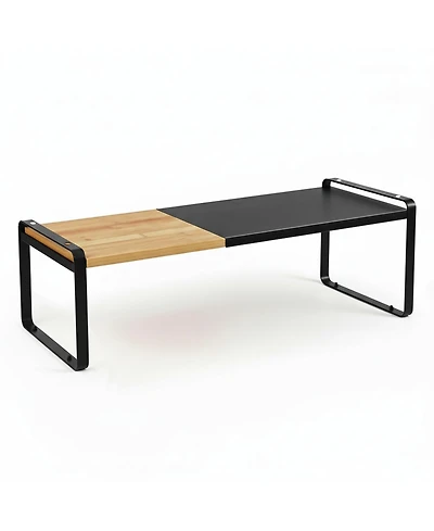 Yigii Expandable Stackable Cabinet Shelf Organizer Anti-slip Kitchen Pantry Closet Shoe Storage Adjustable