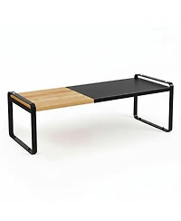 Yigii Expandable Stackable Cabinet Shelf Organizer Anti-slip Kitchen Pantry Closet Shoe Storage Adjustable