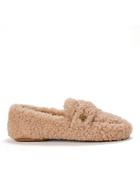 Dearfoams Women's Madeline Luxe Teddy Loafer Slipper