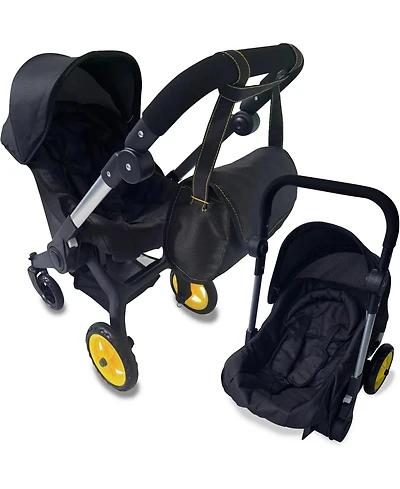 The New York Doll Collection Baby Doll Car Seat and Stroller Combo.