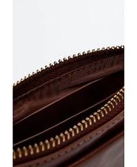 Desigual Women's Small shiny floral purse