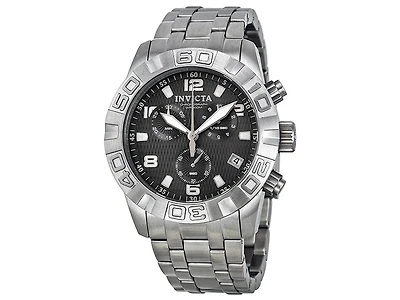Invicta Men's 11458 Pro Diver Quartz Chronograph Black Dial Watch