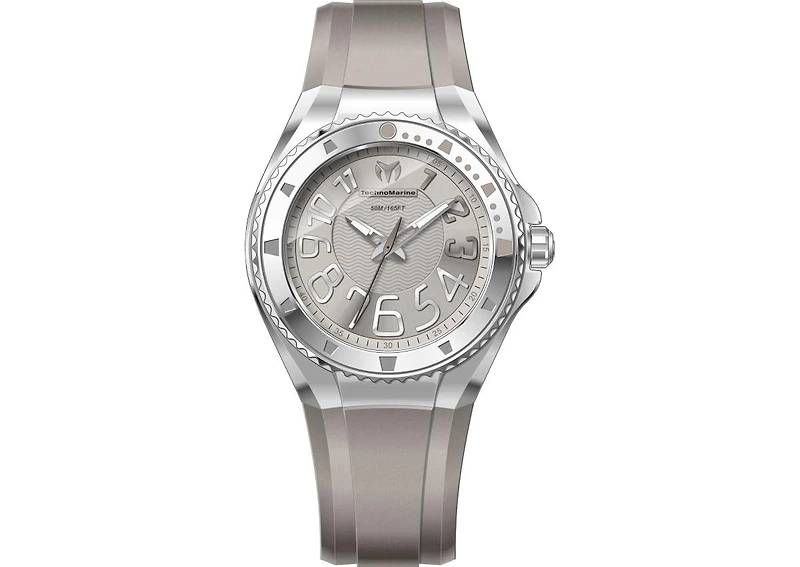 Technomarine Men's Tm-225039 Lusso Mare Quartz 2 Hand Grey Dial Watch
