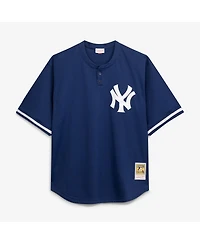 Mitchell & Ness Men's Don Mattingly Navy New York Yankees Cooperstown Collection Big Tall Mesh Batting Practice Jersey