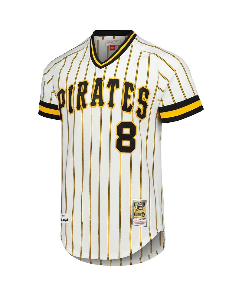 Mitchell & Ness Men's Willie Stargell White Pittsburgh Pirates Cooperstown Collection 1979 Authentic Jersey