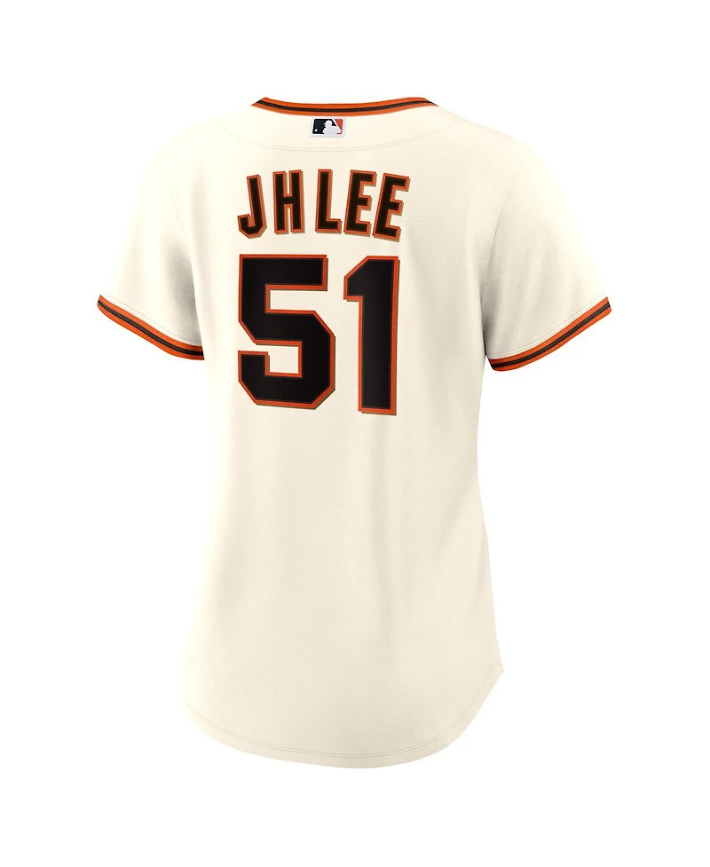 Nike Women's Jung Hoo Lee Cream San Francisco Giants Home Replica Jersey