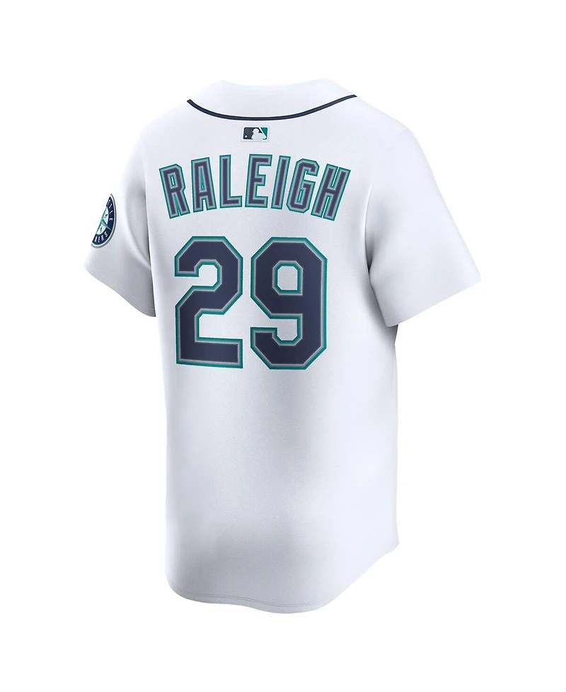 Nike Men's Cal Raleigh White Seattle Mariners Home Limited Player Jersey