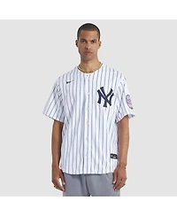 Nike Men's Cc Sabathia White New York Yankees 2025 Baseball Hall of Fame Name & Number Retired Replica Jersey