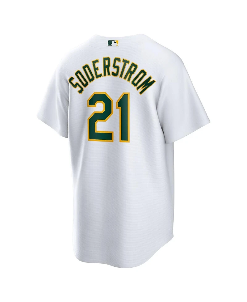 Nike Men's Tyler Soderstrom White Athletics Home Replica Jersey