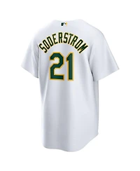 Nike Men's Tyler Soderstrom White Athletics Home Replica Jersey