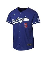 Nike Big Boys and Girls Freddie Freeman Royal Los Angeles Dodgers Alternate Stadium Jersey