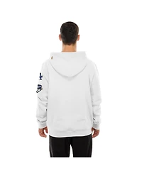 New Era Men's White Los Angeles Dodgers 2026 Gold Collection Logo Hoodie