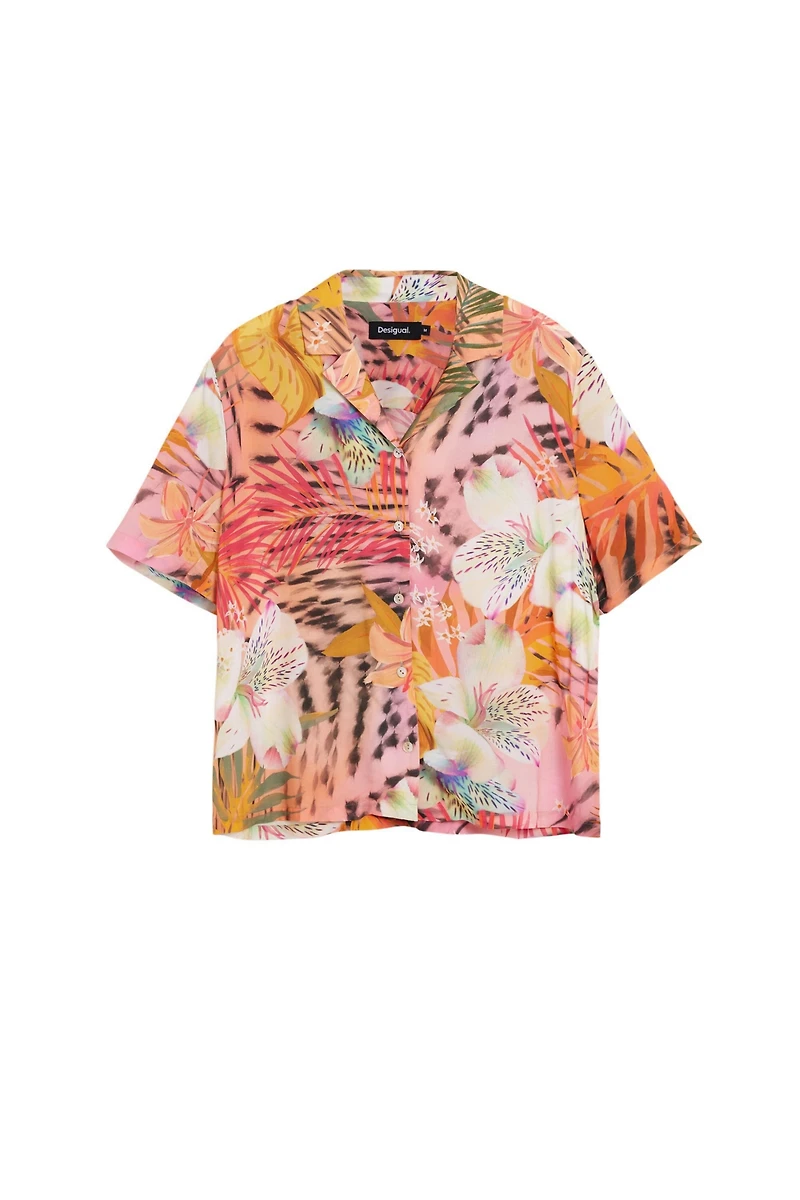 Desigual Women's Short-sleeve tropical shirt