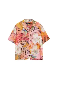 Desigual Women's Short-sleeve tropical shirt
