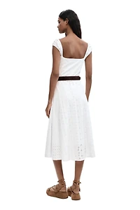 Desigual Women's Midi embroidered dress