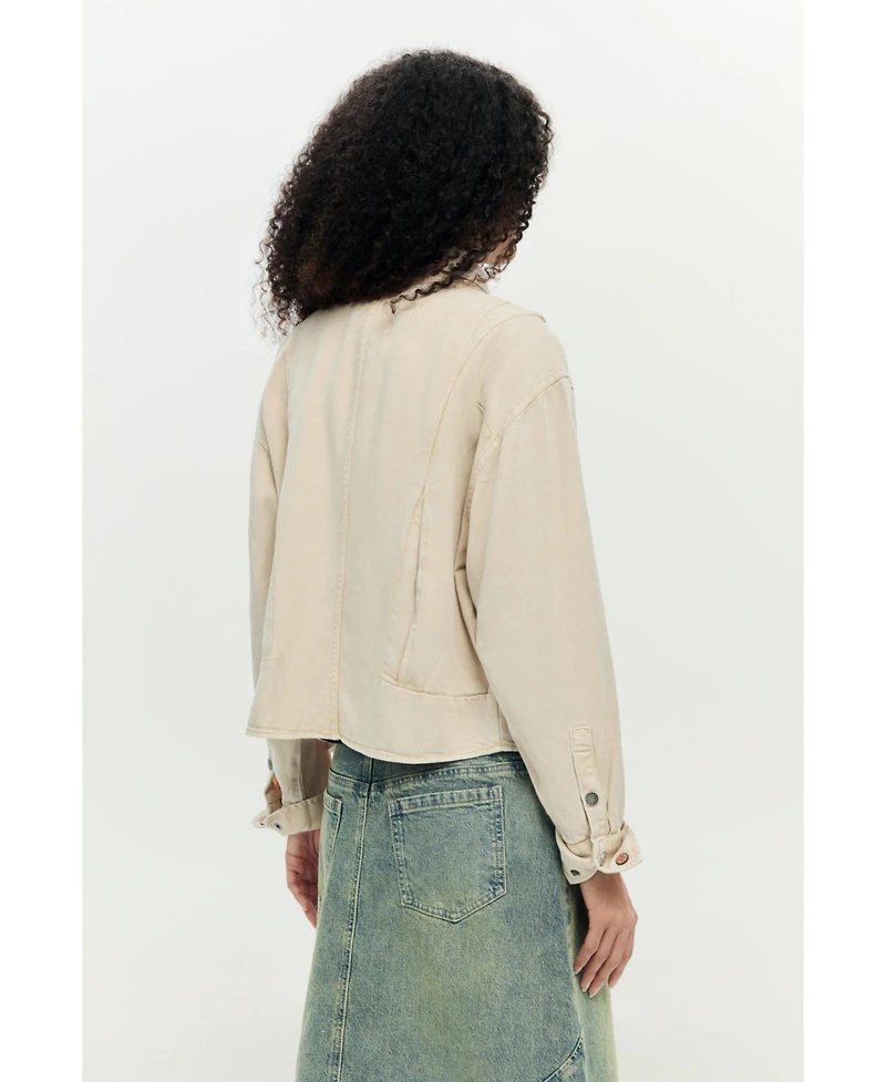 Desigual Women's Denim trucker jacket