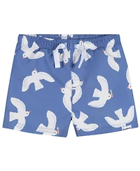 Gerber Toddler Boys 2-Piece Rashguard and Trunks Set