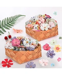 Gnuadz Mini Faux Peony Flower Heads Artificial Floral Craft Decor