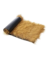 Artificial Thatch Roof 1.3 x 3.9 ft Waterproof Fire-Resistant for Tiki Bars