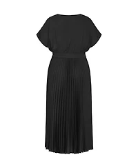 City Chic Women's Elia Pleat Dress
