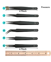 Gnuadz 32Pcs Model Diy Tool Kit Modeler Basic Craft Set Dollhouse Miniature Hobby Building Handmade Tools