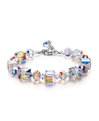 Gnuadz Sterling Crystal Bracelet Gift Box for Her 7"and 2"