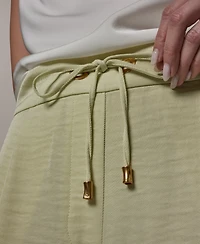 Donna Karan New York Women's Ripple Wide Leg Pants