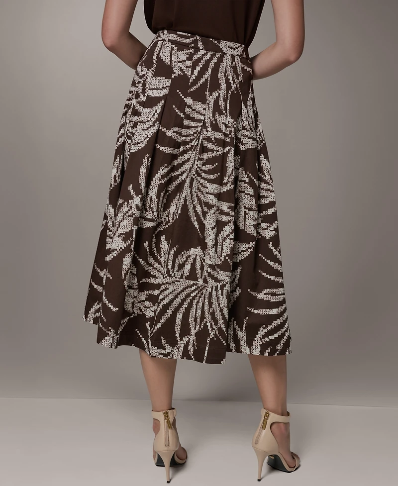 Donna Karan New York Women's Pleated Midi Skirt