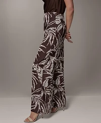 Donna Karan New York Women's Printed Mid Rise Pants