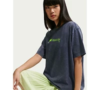 Nike Women's Long-Sleeve Oversized Cotton T-Shirt
