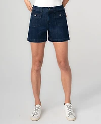 Liverpool Los Angeles Women's Mid-Rise Denim Shorts