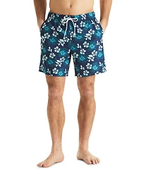 Nautica Men's Full Elastic Boxer Liner Swim Shorts