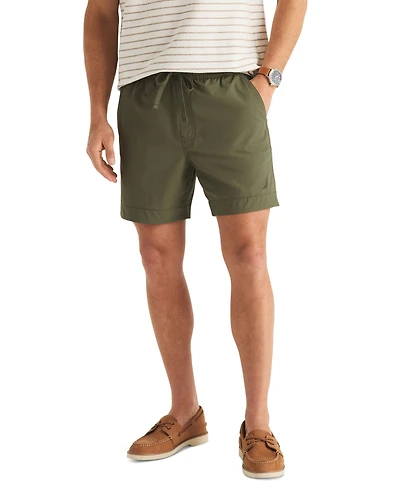 Nautica Men's Stretch Ripstop Excursion Pull-On Shorts