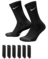 Nike Men's Elevated Everyday Crew Socks, 6-Pack