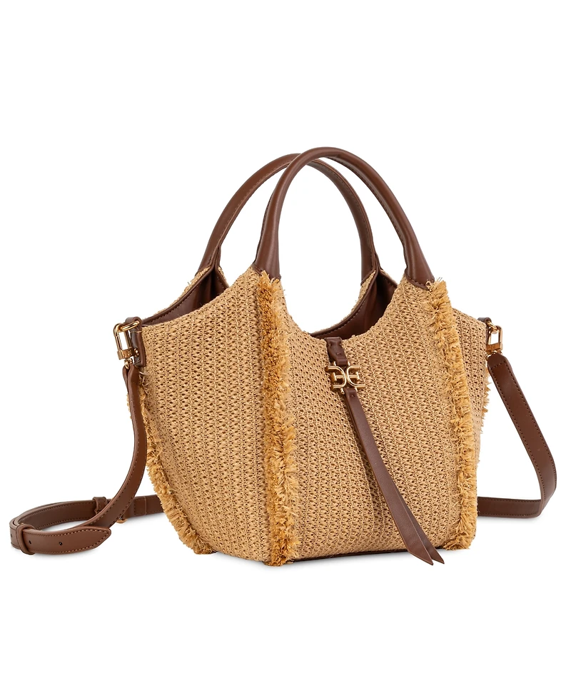 Sam Edelman Irina Large Raffia Tote Handbag