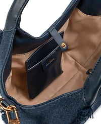 Sam Edelman Irina Large Canvas Tote Handbag