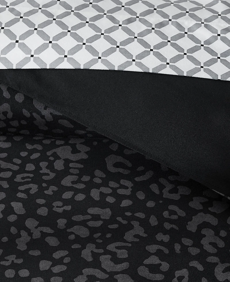 Nine West Leopard Bed in a Bag 8-Pc. Comforter Set