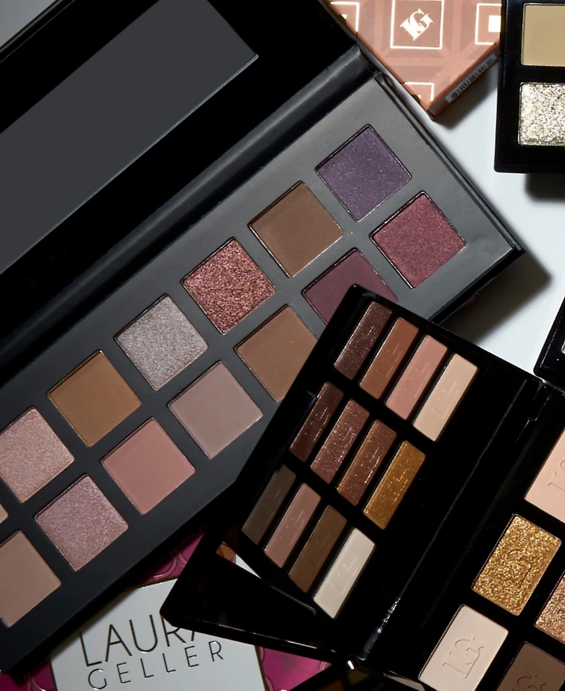 Laura Geller Beauty Seasonless Staples, Mauve-ulous Moments Eyeshadow Palette, 0.45 oz.