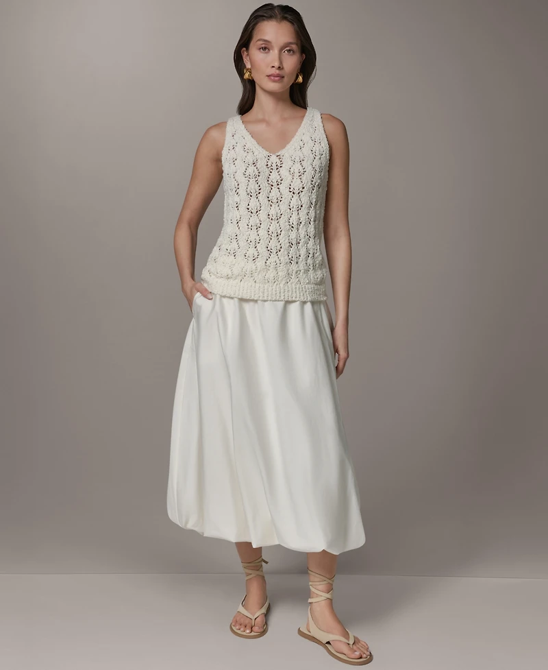 Donna Karan Weekend Women's Double V-Neck Tank Top