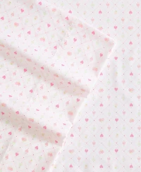 Laura Ashley Kids Heart Geo Ditsy Microfiber -Pc. Sheet Set