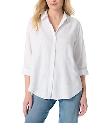 Gloria Vanderbilt Women's Button-Front Shirt