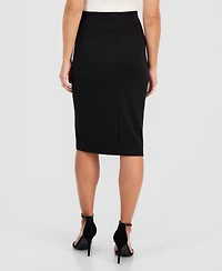 Anne Klein Women's Pull-On Jersey Pencil Skirt