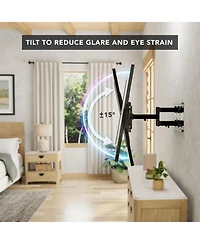Mount-It Mi-310L Full Motion Tv Wall Mount with Extension for 48" to 90" TVs