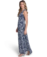 Jessica Howard Petite Sleeveless V-Neck Maxi Dress