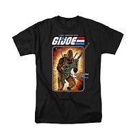 Logovision Men's G.i. Joe Roadblock Card T-Shirt