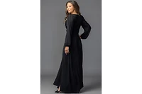 Kiyonna Women's Kelsey Long Sleeve Maxi Dress