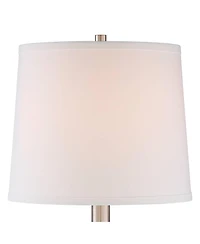 360 Lighting Camile Modern Table Lamps 25" High Set of 2 with TableTop Dimmers Usb Charging Port